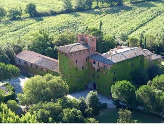 Castello Di San Fabiano Guest House Monteroni d'Arbia Eksteriør billede